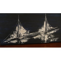 Pont dans la nuit