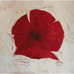 Coquelicot - 80 x 80 cm