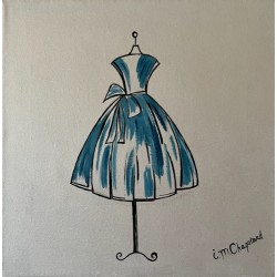 Mode Robe bleue foncé